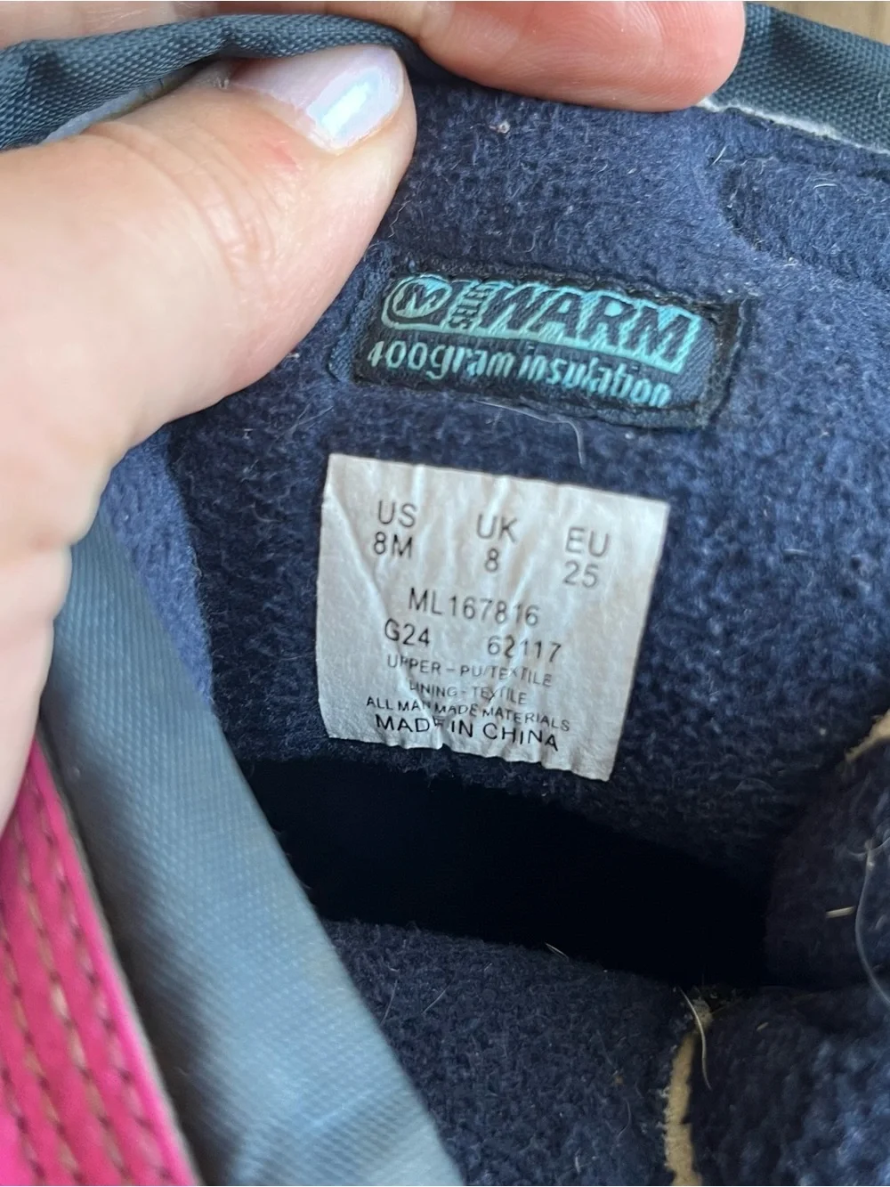 Merrell warm insulated